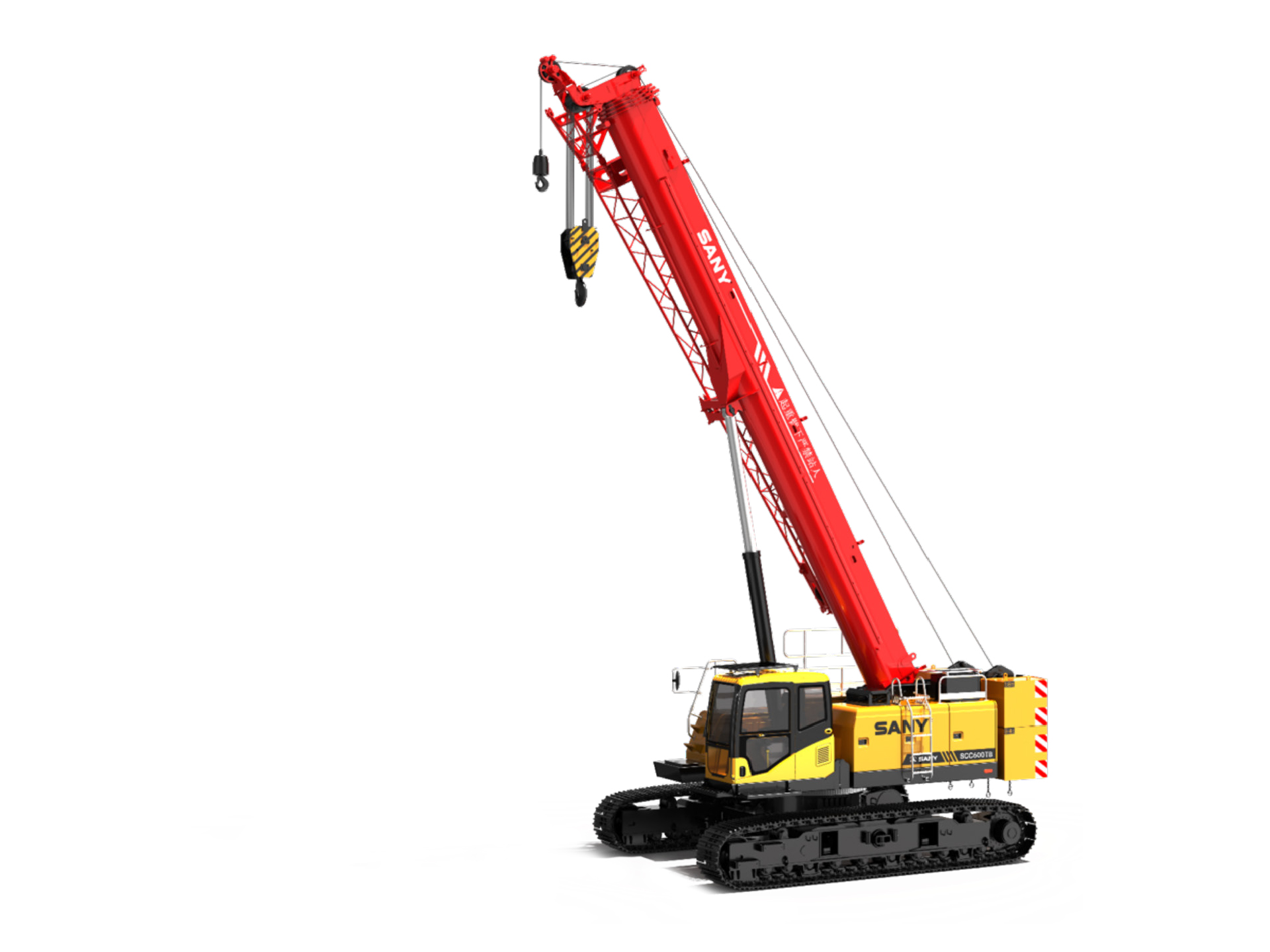 Tutt Bryant Sany SCC600TB Telescopic Boom Crawler Crane