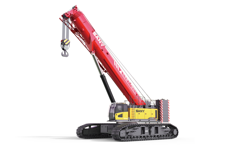 Sany SCC2500TB Telescopic Boom Crawler Crane available at Tutt Bryant