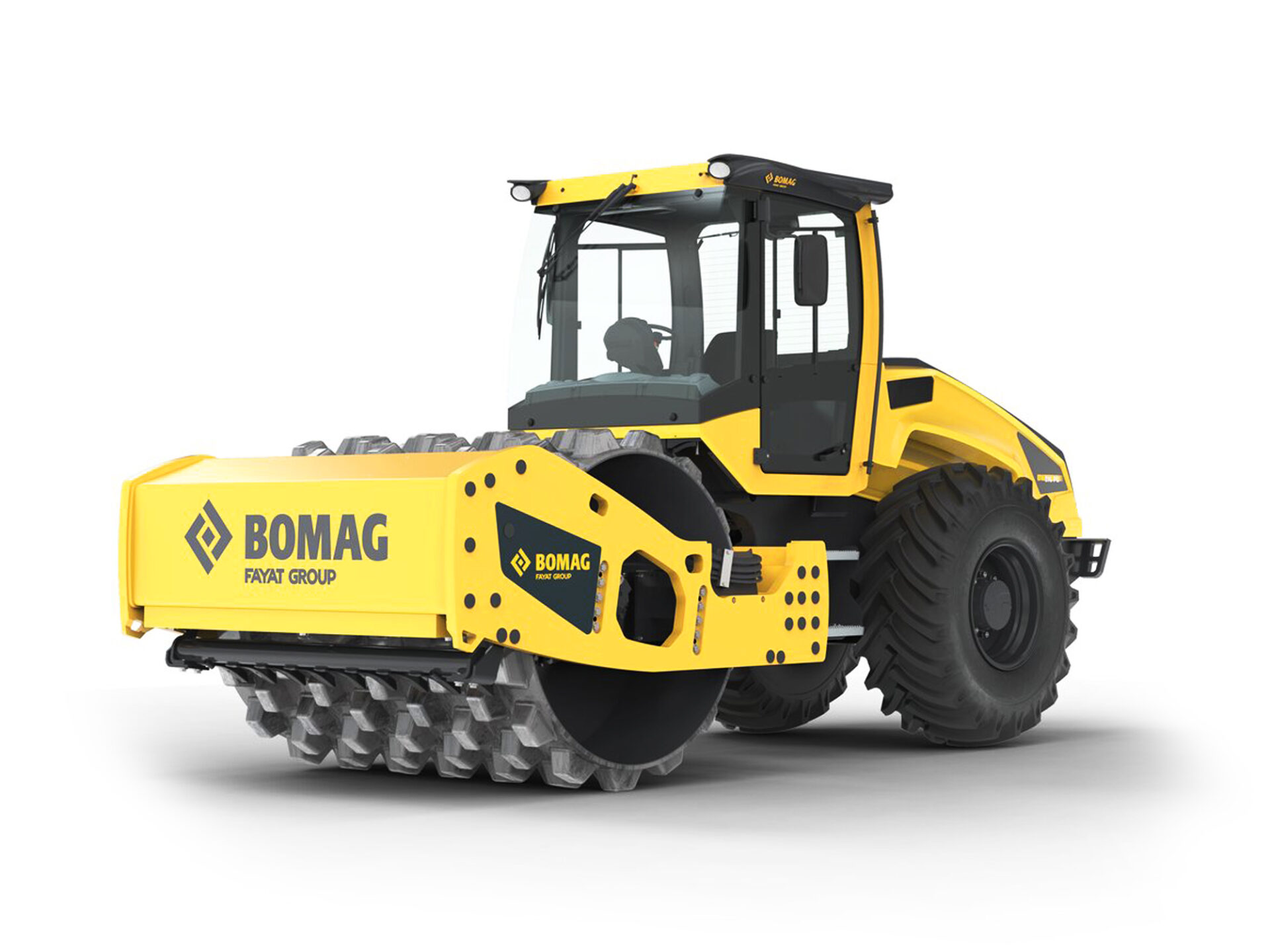 Tutt Bryant Bomag BW216PD-5SL single drum roller
