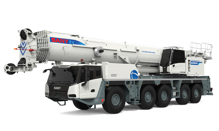 SANY SAC2500E7PHEV electric all terrain crane