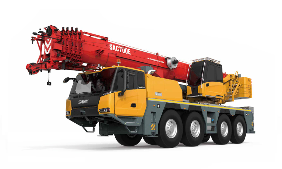 SANY SAC700E all terrain crane